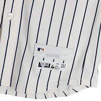 Jazz Chisholm Jr. New York Yankees Game-Used #13 White Pinstripe Nike Jersey vs. Baltimore Orioles on September 28, 2025