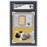 Carte de collection Joe DiMaggio, Yankees de New York, 2001 Upper Deck SP Legendary Cuts, relique de batte utilisée en match #B-JD, authentifiée SGC, n° 9