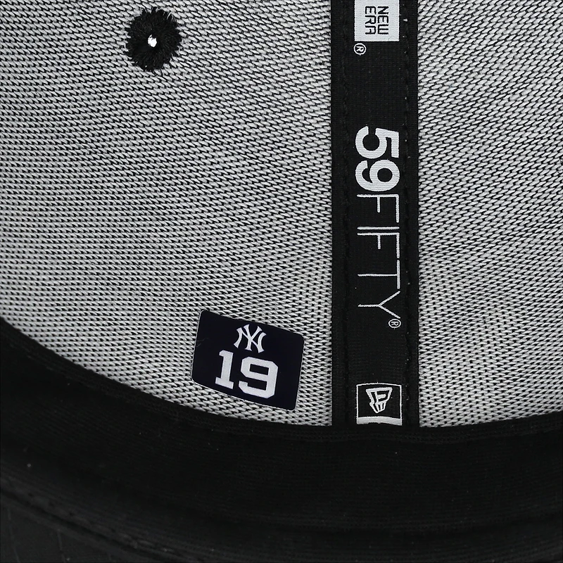 Jon Berti New York Yankees Player-Issued Navy New Era Cap vs. Los Angeles Dodgers on October 30, 2024 - World Series Game 5