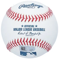 Balle de baseball autographiée par Jorge Posada, des Yankees de New York, avec l'inscription « Hip Hip Jorge »