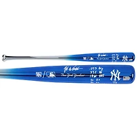 Jorge Posada New York Yankees Autographed Big Time Bats Chrome Bat with Multiple Inscriptions