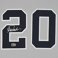 Jorge Posada New York Yankees Autographed Gray Nike Replica Jersey