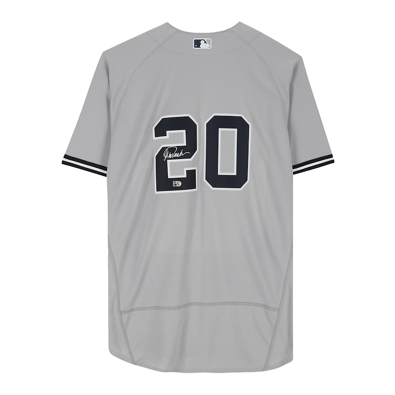 Jorge Posada New York Yankees Autographed Gray Nike Replica Jersey