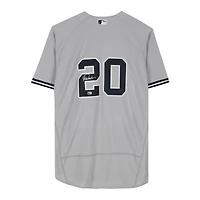 Jorge Posada New York Yankees Autographed Gray Nike Replica Jersey