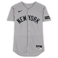Jose Caballero New York Yankees Game-Used #72 Gray Nike Jersey vs. Toronto Blue Jays on October 4, 2025 - ALDS Game 1