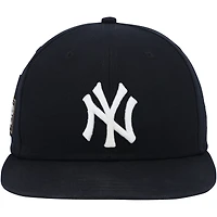 Casquette New Era bleu marine portée par José Trevino des Yankees de New York contre les Dodgers de Los Angeles le 30 octobre 2024 - Match 5 des Séries mondiales