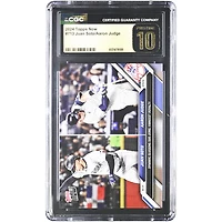 Juan Soto and Aaron Judge New York Yankees 2024 Topps Now Dynamic Slugging Duo Joins Yankees Royalty #713 CGC Authenticated PRISTINE 10 Card
