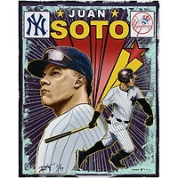 Juan Soto New York Yankees 16" x 20" Photo Print - Art by Brian Kong - Limited Edition of 99