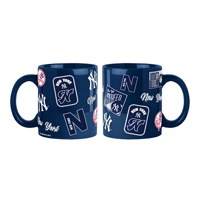 Logo Brands New York Yankees 2-Pack 15oz. Color Mug Set