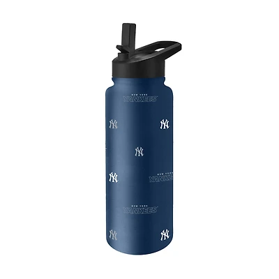Bouteille de 34 oz (994 ml) « Steep and Repeat Quencher » de Logo Brands New York Yankees