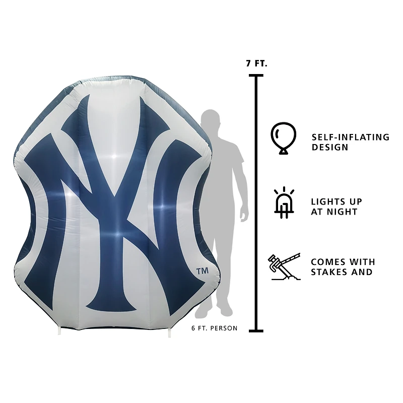 Logo Brands Mascotte gonflable des Yankees de New York