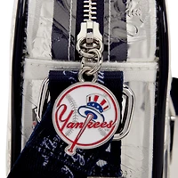 Loungefly New York Yankees Clear All Over Logo Crossbody Bag