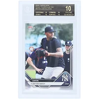 Luis Gil, Yankees de New York, collection Topps Now 2025, série Black Label #OD-30, authentifiée BGS, note de 10/10/10/10.