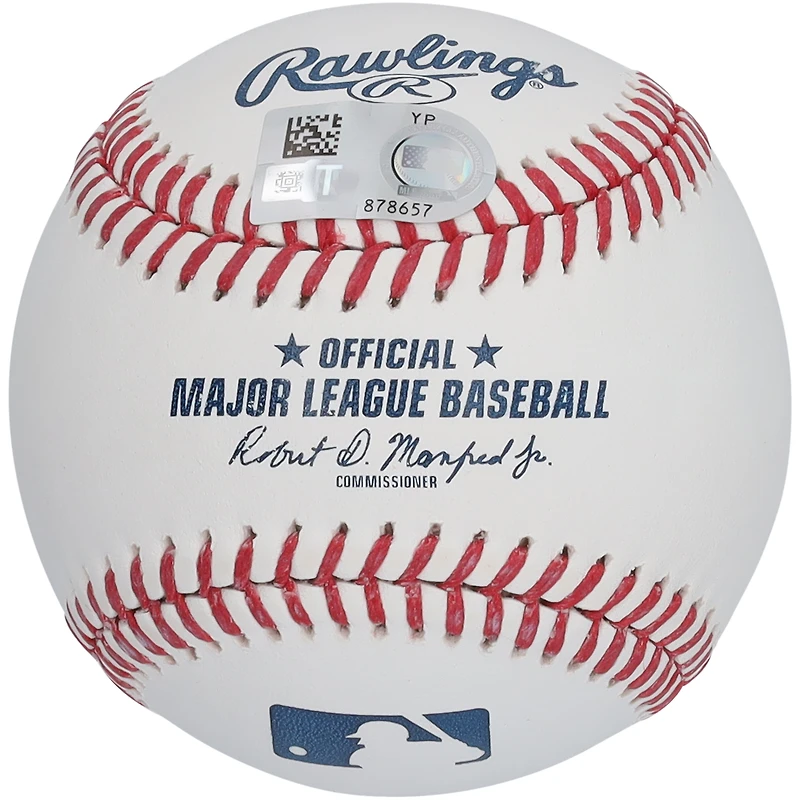 Luke Weaver New York Yankees Autographed Baseball with "Go Yankees" Inscription