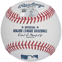 Luke Weaver New York Yankees Autographed Baseball with "Go Yankees" Inscription