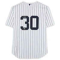 Maillot réplique blanc Nike autographié de Luke Weaver, Yankees de New York