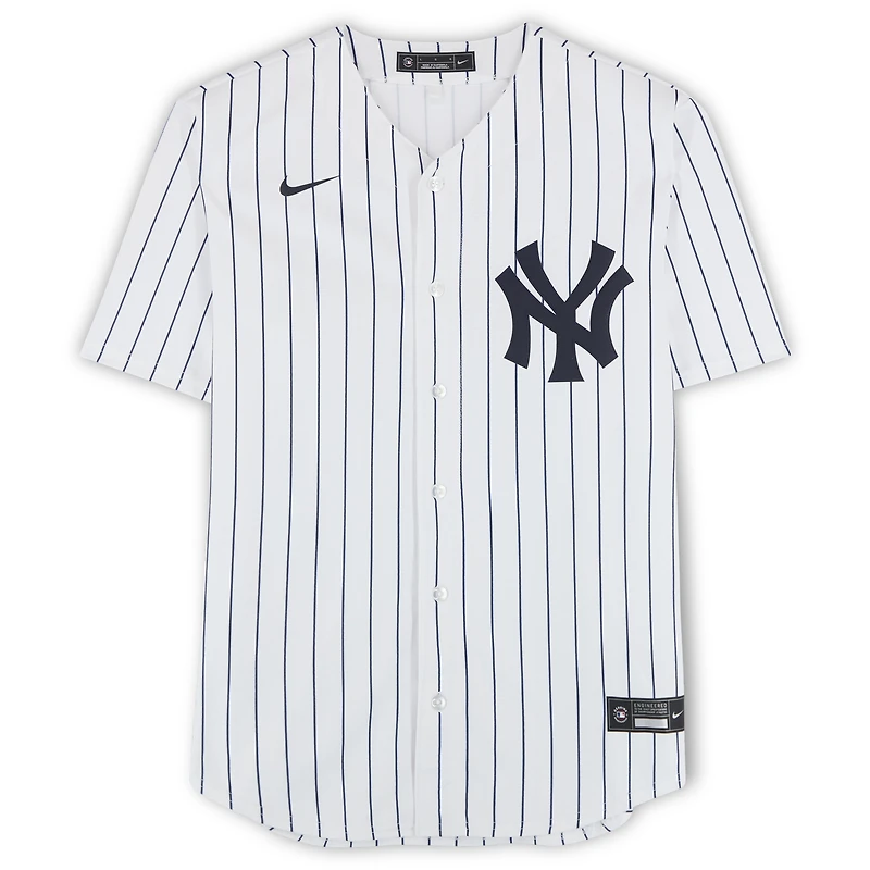 Maillot réplique blanc Nike autographié de Luke Weaver, Yankees de New York