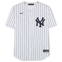 Maillot réplique blanc Nike autographié de Luke Weaver, Yankees de New York