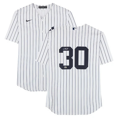 Luke Weaver New York Yankees Autographed White Nike Replica Jersey