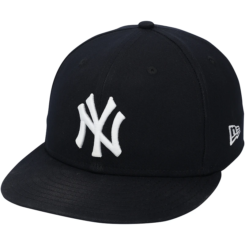 Casquette New Era bleu marine Luke Weaver des Yankees de New York, utilisée lors du match contre les Dodgers de Los Angeles le 30 octobre 2024 - 5e match des Séries mondiales