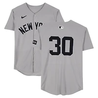 Luke Weaver New York Yankees Game-Used #30 Gray Nike Jersey vs. Houston Astros on September 4, 2025