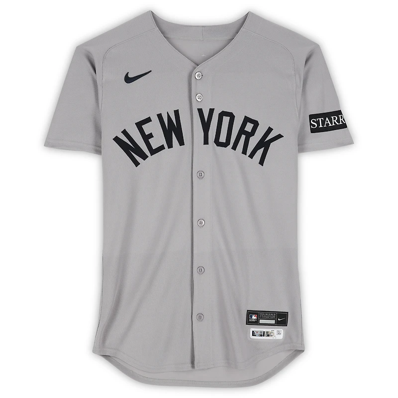 Luke Weaver New York Yankees Game-Used #30 Gray Nike Jersey vs. Toronto Blue Jays on October 4, 2025 - ALDS Game 1