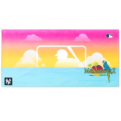Serviette de plage de l'équipe des Yankees de New York Margaritaville