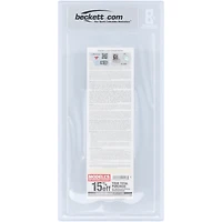 Billet autographié par Mariano Rivera des Yankees de New York pour son 1000e match en carrière. Authentifié par Beckett Fanatics Witnessed (9/10) le 25 mai 2011 avec l'inscription « 1000e match en carrière ».