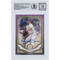Mariano Rivera New York Yankees Autographed 2018 Topps Museum Collection Amethyst #99 #/99 Beckett Fanatics Witnessed Authenticated 10 Card