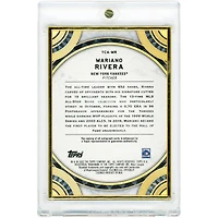 Mariano Rivera New York Yankees Autographed 2022 Topps Transcendent Emerald #TCA-MR #13/15 Card