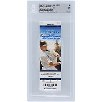 Mariano Rivera New York Yankees Autographed Beckett Fanatics Witnessed Authenticated Ticket from September 4, 2013 with "Exit Sandman" Inscription - 649th Career Save & Last save at Yankee Stadium