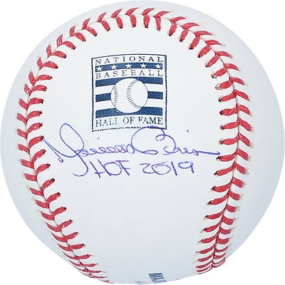 Mariano Rivera New York Yankees Autographed Hall of Fame Logo Baseball with "HOF 2019" Inscription