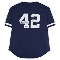 Mariano Rivera New York Yankees Autographed Navy Mitchell & Ness Authentic Jersey with "99 WS MVP" Inscription