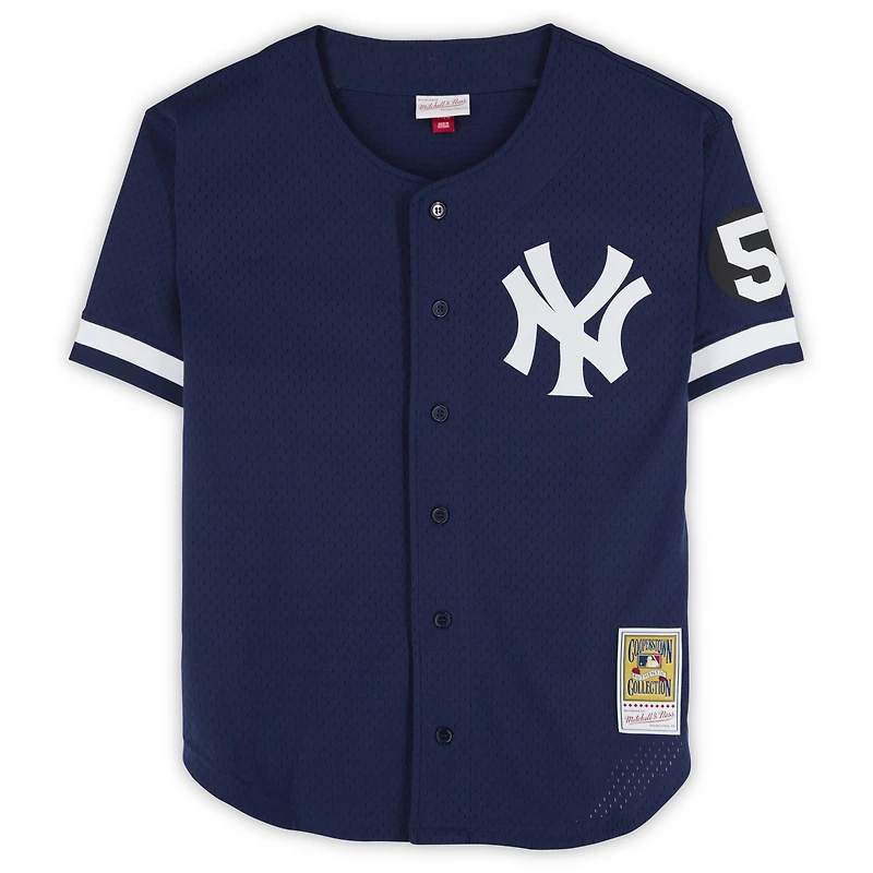 Mariano Rivera New York Yankees Autographed Navy Mitchell & Ness Authentic Jersey with "99 WS MVP" Inscription