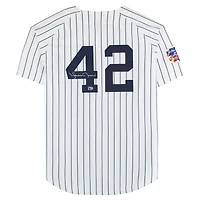 Mariano Rivera New York Yankees Autographed White Mitchell & Ness Authentic Jersey