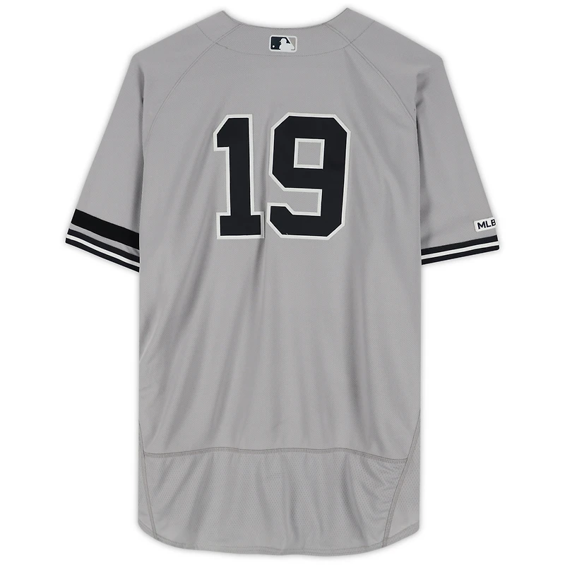 Masahiro Tanaka New York Yankees Game-Used #19 Gray Jersey vs. Arizona Diamondbacks on May 1, 2019