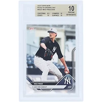 Carte Max Fried des Yankees de New York 2025 Topps Now Road to Opening Day #OD-27, authentifiée par BGS (10 cartes) - Sous-notes : 9,5, 10, 10, 10