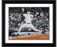 Max Fried New York Yankees Autographed 11" x 14" Pitching Photograph