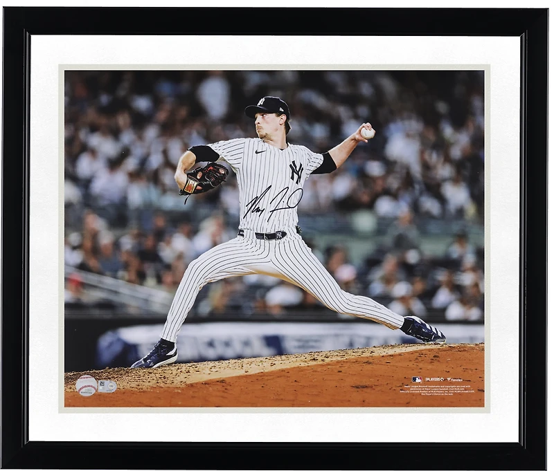 Max Fried New York Yankees Autographed 16" x 20" Pitching Photograph