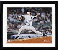 Max Fried New York Yankees Autographed 16" x 20" Pitching Photograph