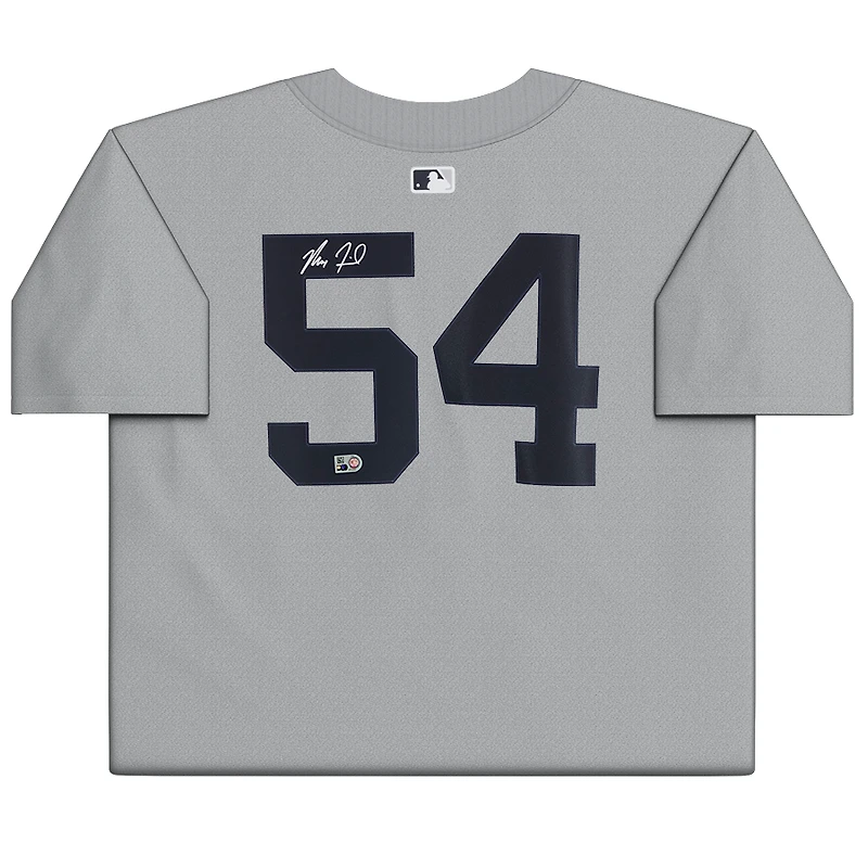 Maillot gris Nike Limited autographié par Max Fried des Yankees de New York