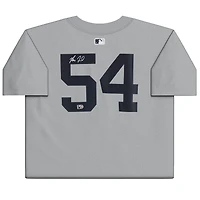 Maillot gris Nike Limited autographié par Max Fried des Yankees de New York
