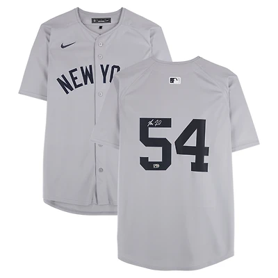 Max Fried New York Yankees Autographed Gray Nike Limited Jersey  