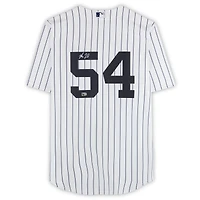 Max Fried New York Yankees Autographed White Nike Replica Jersey  