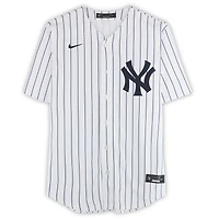 Max Fried New York Yankees Autographed White Nike Replica Jersey  