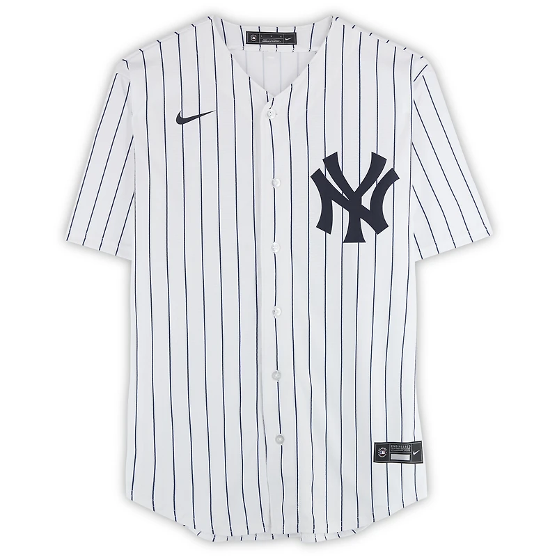 Max Fried New York Yankees Autographed White Nike Replica Jersey with "Maximus" Inscription