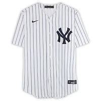 Max Fried New York Yankees Autographed White Nike Replica Jersey with "Maximus" Inscription