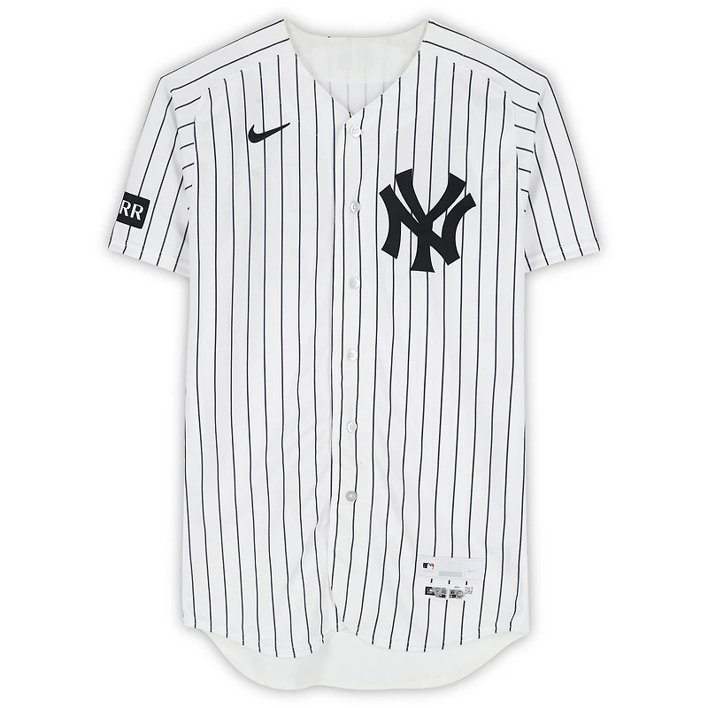 Max Fried New York Yankees Game-Used #54 White Pinstripe Nike Jersey vs. Baltimore Orioles on May 3, 2026