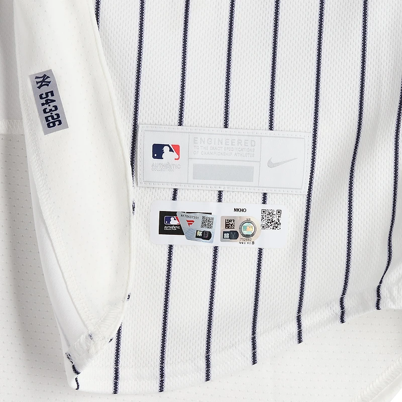Max Fried New York Yankees Game-Used #54 White Pinstripe Nike Jersey vs. Baltimore Orioles on May 3, 2026