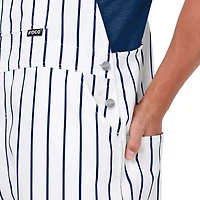 Salopette à rayures fines FOCO blanche pour homme des Yankees de New York